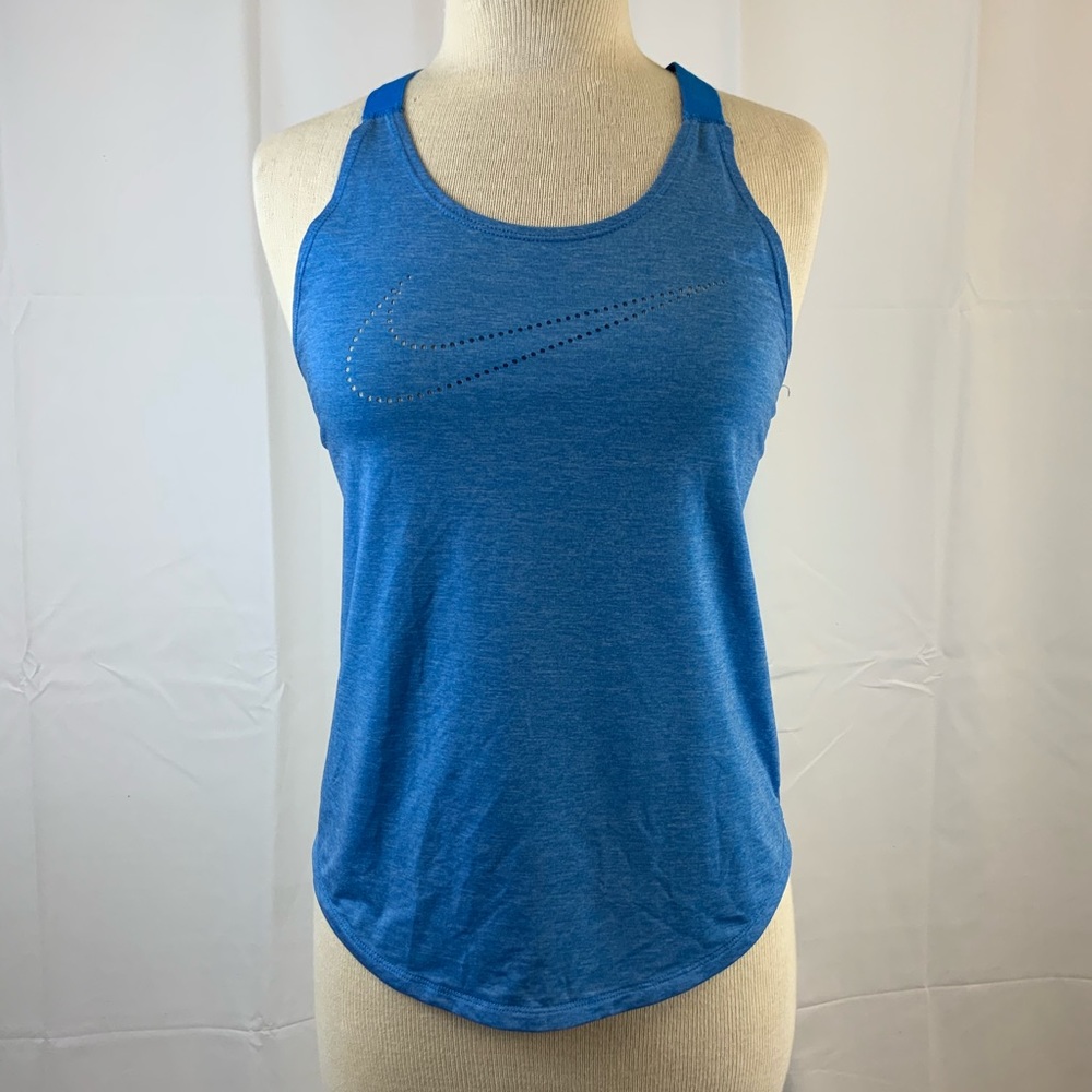 Nike Dri Fit Womens Cross Back Tank Top X-Small